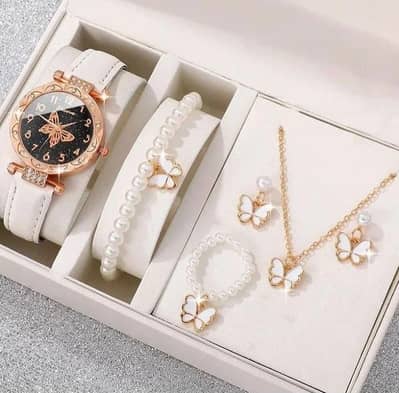 Butterfly  watch and Jewelry