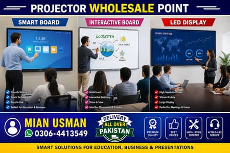 Interactive board smart board smart led for classrooms