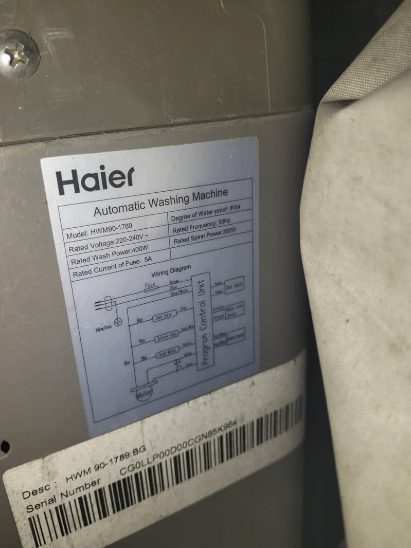 Automatic washing machine 2