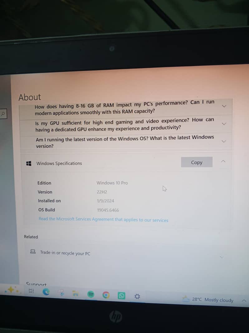 HP Laptop 4