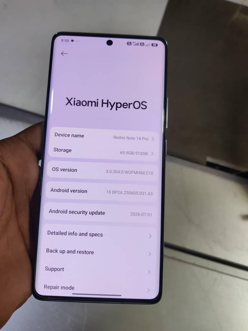 Xiaomi Redmi Note 14 Pro 1