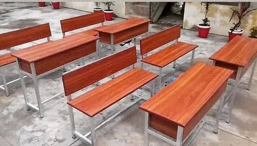 School furniture - School desk - college desks - bench - Table -wooden