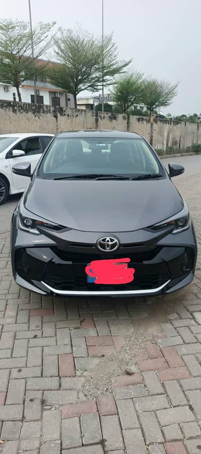 Toyota Yaris 2025 leased car