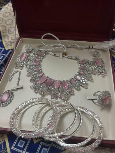 Zircon Jewellery set (party wear)