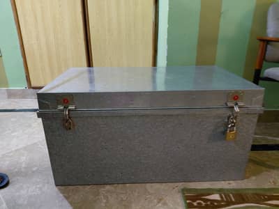 Galvanised Iron Storage Trunk (Choti Peeti)