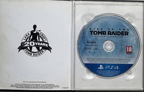 Rise of the Tomb Raider special edition | ps4 games | ps5 games