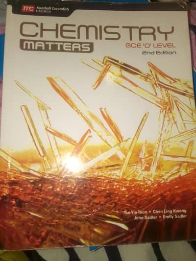 Chemistry Matters GCE 'O' Levels 2nd Edition