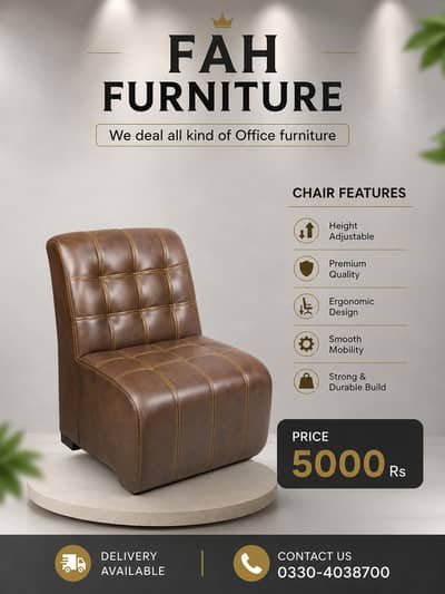 Computer Chairs, office chairs, visitor chair, Executive chairs.