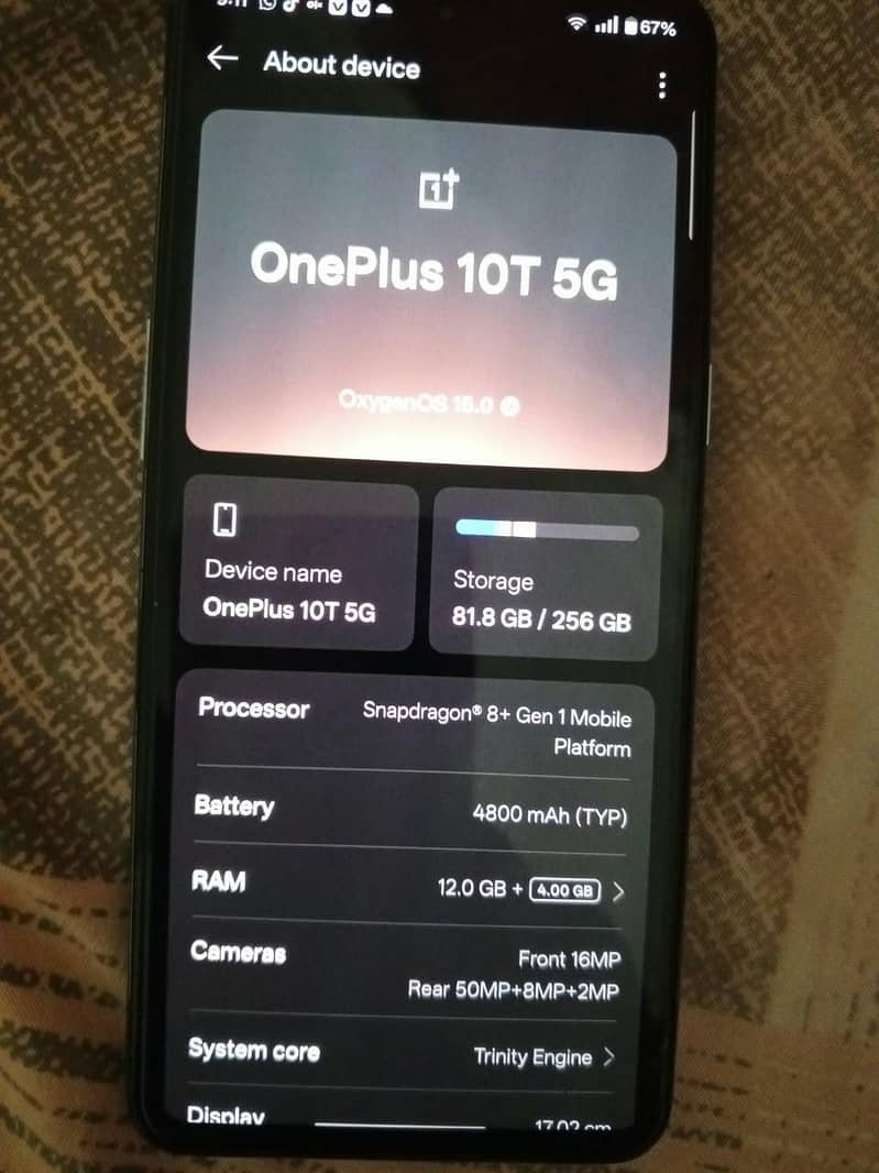 One Plus 10T 3