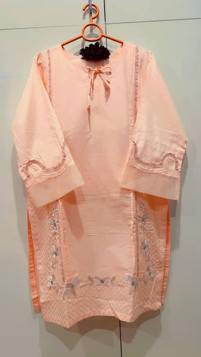 Farshi Shalwar Set with Organza Dupatta