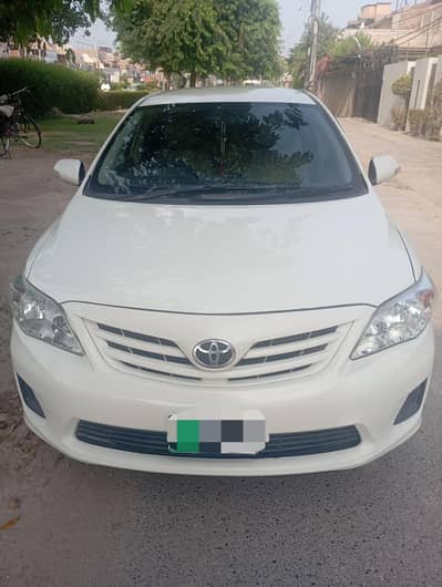Toyota Corolla XLI 2010 Face Lifted in 2011 shaped
