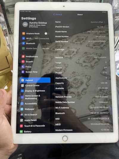 IPad Pro 12.9 inch