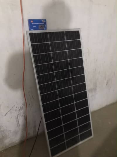 Solar pannal with smart battery charger
