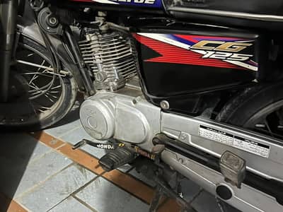 Honda CG125 2017 model genuine condition black