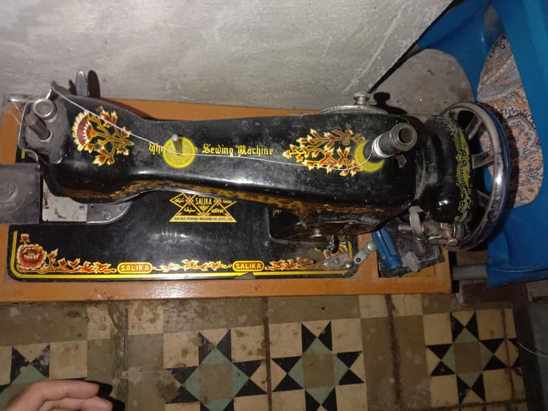 stitching machine double paydan full setup 3