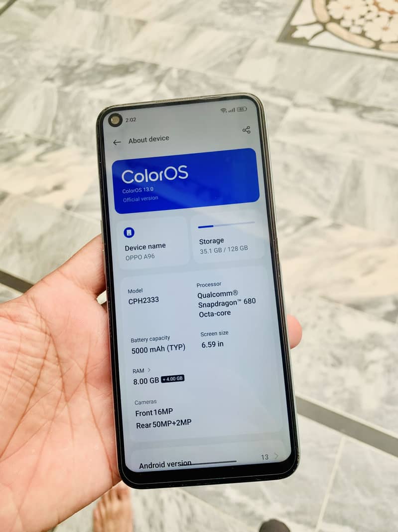 OPPO A96 2