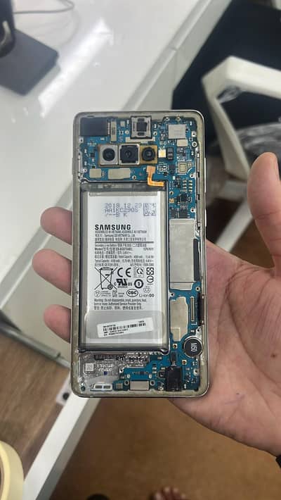 Samsung Mobile S10 Plus Board for sale 4G Contact: 03135001217