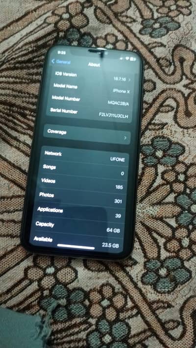 Apple iPhone X Pta Approved 64gb 84bh 0335/4914177