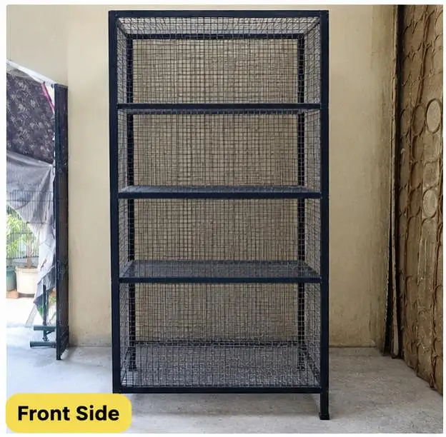 Large Metal Bird Cage for Sale – Good Condition — photo 4