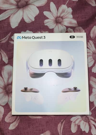 Meta Quest 3 512GB with Official Elite Strap with Battery (New Pack)