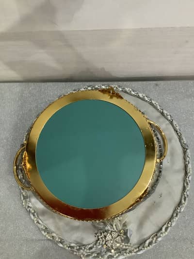 Table mirror for home wedding dresser