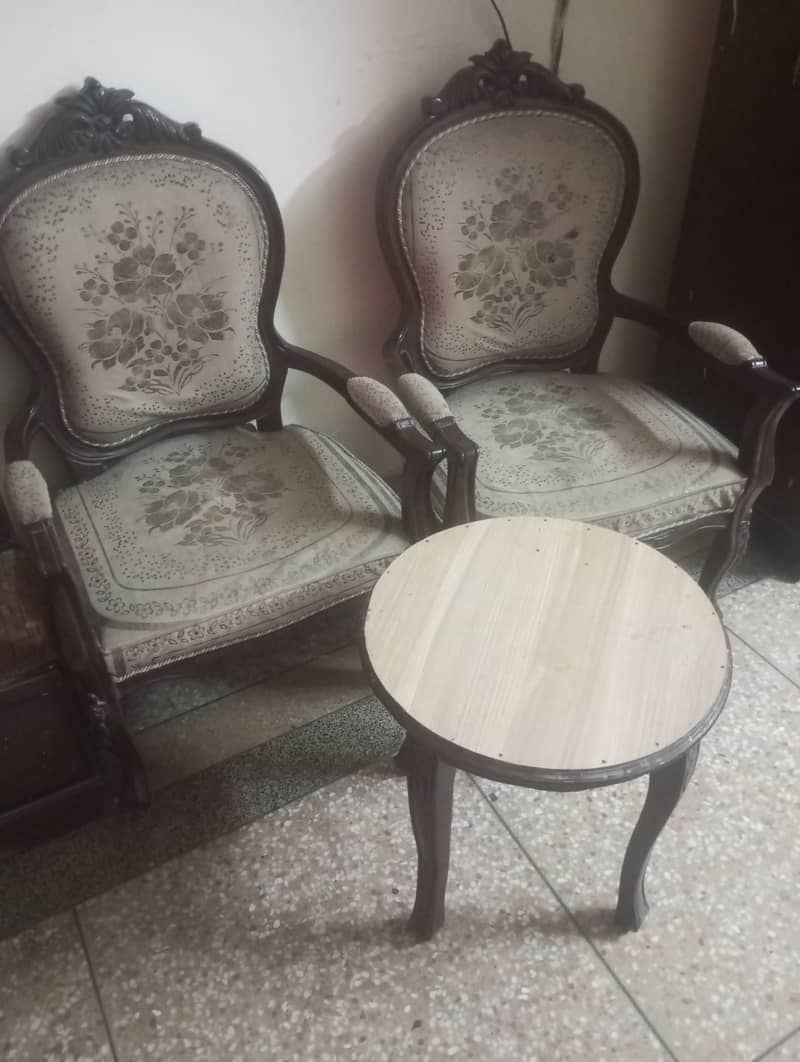 Chairs and table 0
