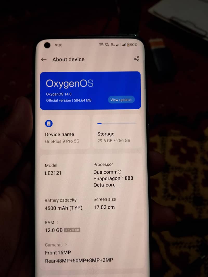 One Plus 9 Pro 6