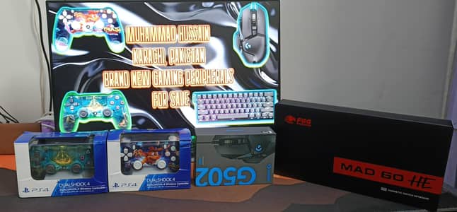 GAMING PERIPHERALS SALE (BRAND NEW) (KARACHI)