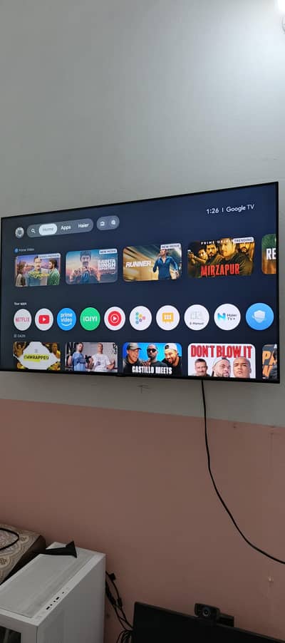 haier OLED Smart 52 inch  S80EU