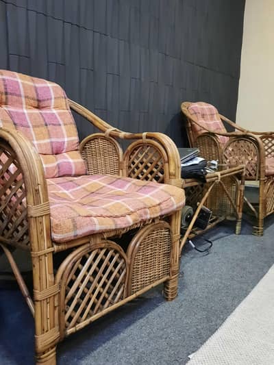 5-Seater Cane Sofa Set for Sale