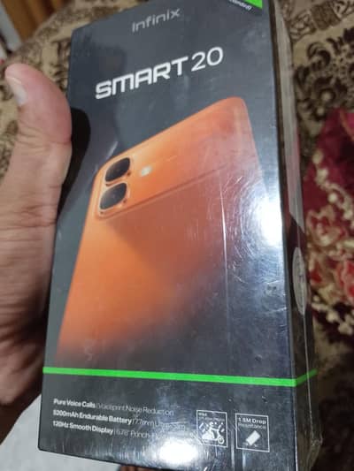 Infinix Smart 20 blue color