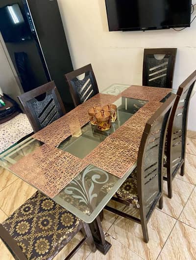 dining table with 6 chair