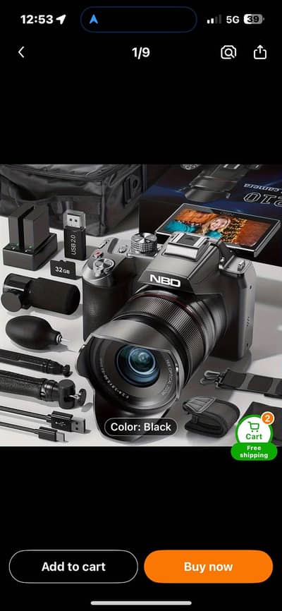 NBD 5K DSLR Camera