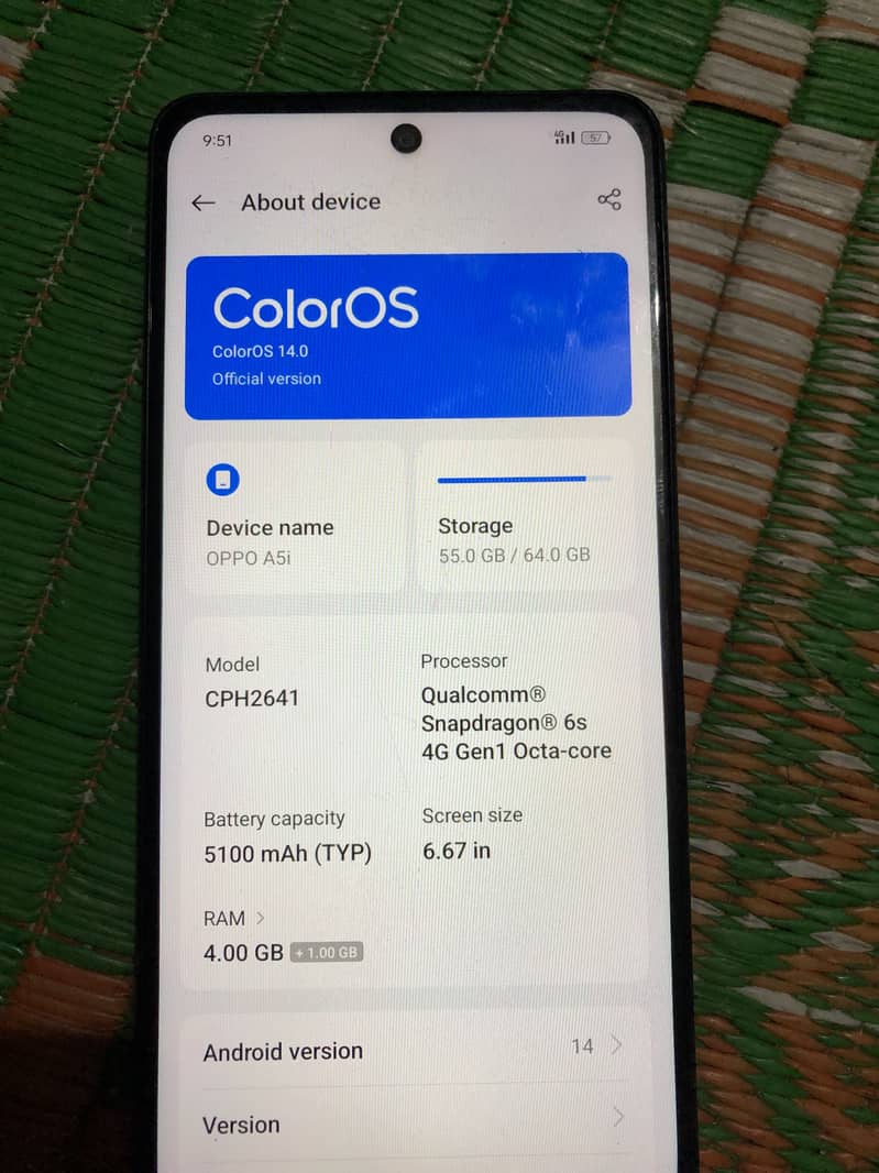 OPPO A5 1