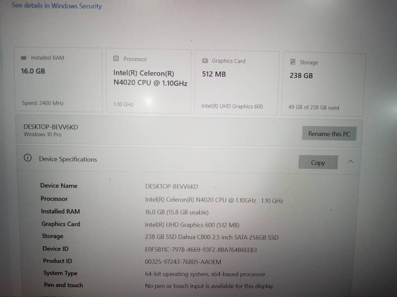 HP Celeron Book 1