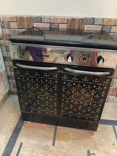 I zone cooking range  oven kitchen gas stove
