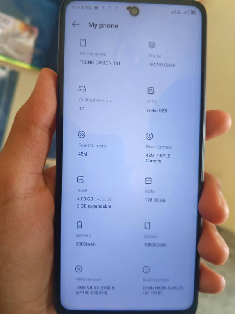 Tecno CAMON 18T 1