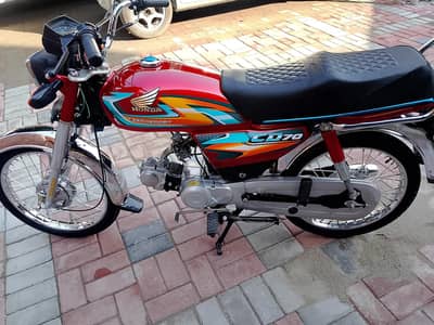Ravi honda city 70cc bike available