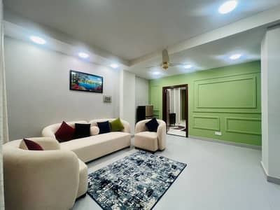 2 Bed Semi Furnished Apartment. Available For Rent Faisal Town F-18 Islamabad.