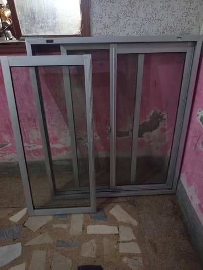 aluminium window and safety gril