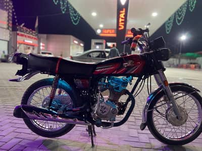125 Honda double Saman Rush condition