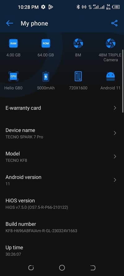 Tecno spark 7 pro