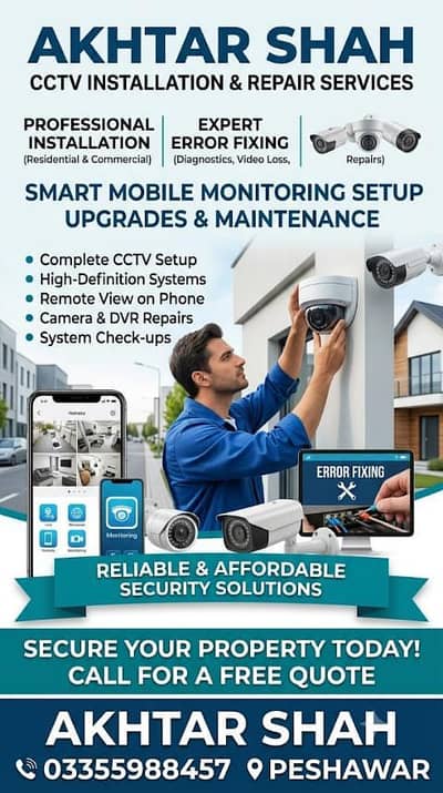 CCTV installation service