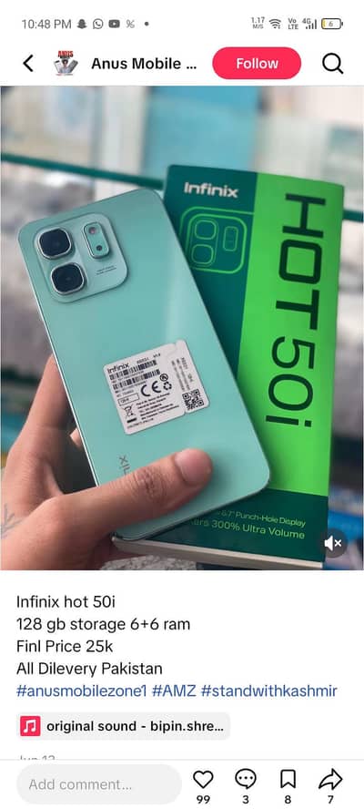 Infinix Hot 50i