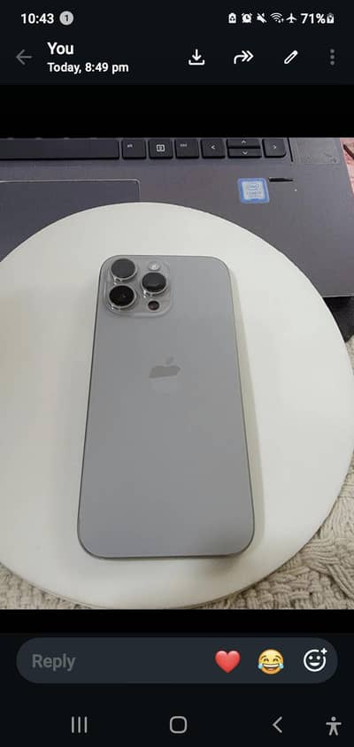 IPHONE 16 PRO MAX 1 TB . . USA LL MODEL. . . with BOX