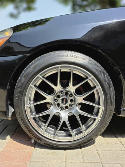 XXR 17 inch wheels (rims and continental tyres)