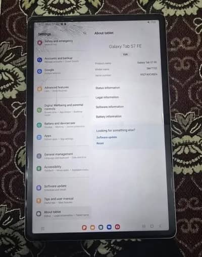Samsung s7 fe tab
