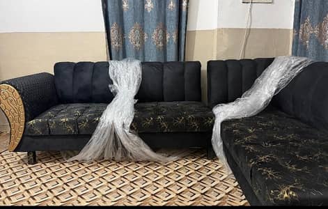 L shape sofa set Brand new(03115222109)