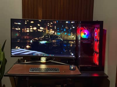 Complete Gmaing PC Setup / 12th Gen i5 / 32" Curved 2K ASUS ROG Strix