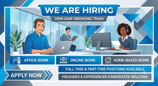 Hiring now in Lahore